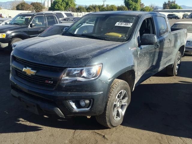 1GCPTDE13H1168106 - 2017 CHEVROLET COLORADO Z BLUE photo 2