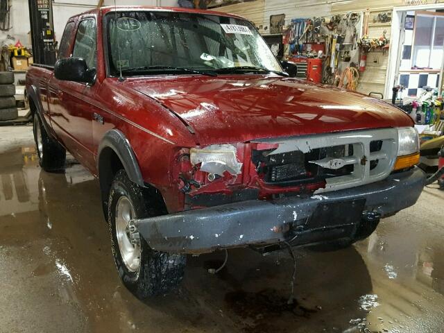 1FTZR15X4WPB48113 - 1998 FORD RANGER SUP MAROON photo 1