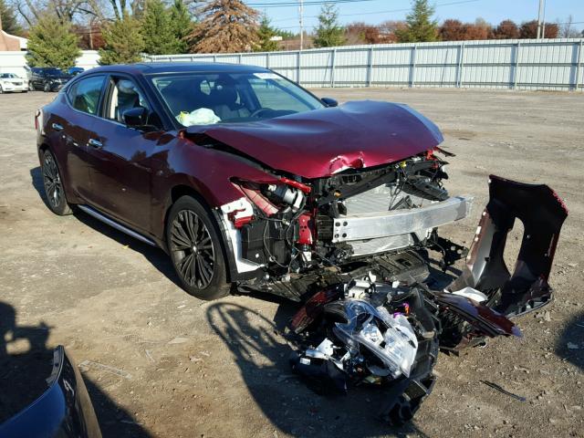 1N4AA6AP9HC420548 - 2017 NISSAN MAXIMA 3.5 MAROON photo 1