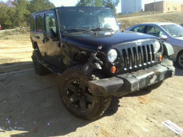 1J4GA39149L743212 - 2009 JEEP WRANGLER U BLACK photo 1