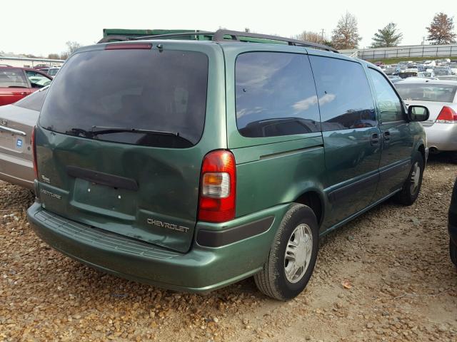 1GNDX03EXYD144848 - 2000 CHEVROLET VENTURE GREEN photo 4