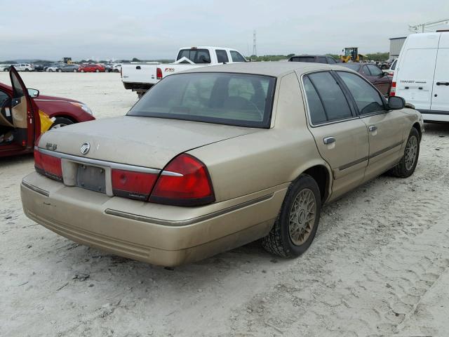 2MEFM74W1XX682208 - 1999 MERCURY GRAND MARQ BEIGE photo 4