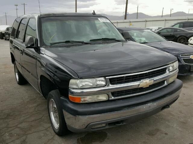 1GNEK13T26J100705 - 2006 CHEVROLET TAHOE K150 BLACK photo 1