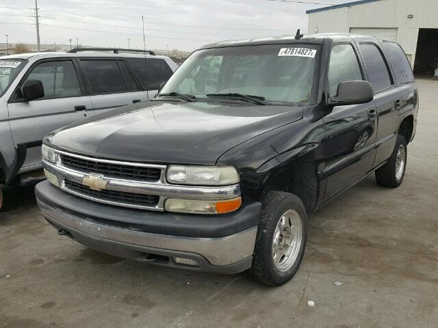 1GNEK13T26J100705 - 2006 CHEVROLET TAHOE K150 BLACK photo 2