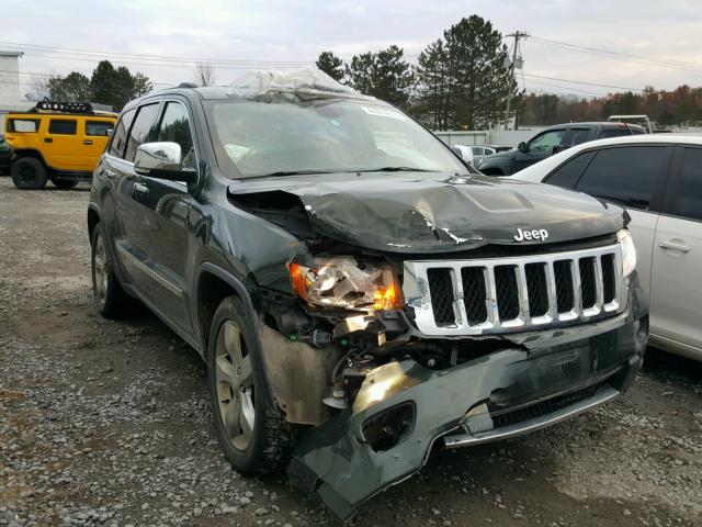 1J4RR6GG8BC605138 - 2011 JEEP GRAND CHER GREEN photo 1