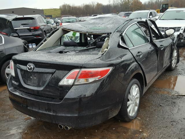 1YVHZ8DH0C5M39885 - 2012 MAZDA 6 I BLACK photo 4