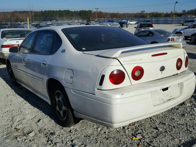 2G1WH55K549295398 - 2004 CHEVROLET IMPALA LS WHITE photo 3