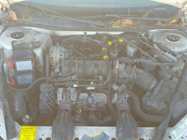 2G1WH55K549295398 - 2004 CHEVROLET IMPALA LS WHITE photo 7