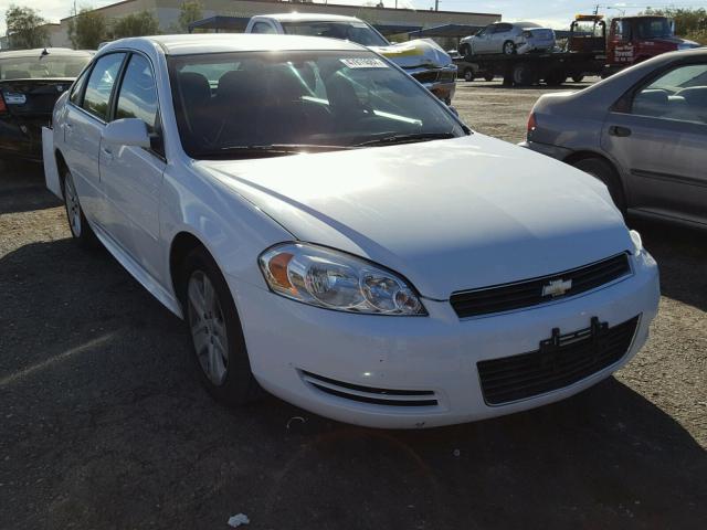 2G1WF5EK6B1294410 - 2011 CHEVROLET IMPALA LS WHITE photo 1