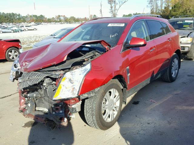 3GYFNAEY8AS649226 - 2010 CADILLAC SRX LUXURY BURGUNDY photo 2