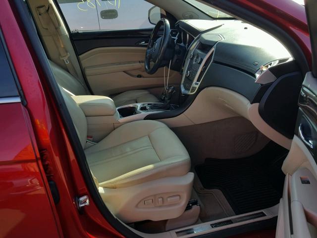 3GYFNAEY8AS649226 - 2010 CADILLAC SRX LUXURY BURGUNDY photo 5