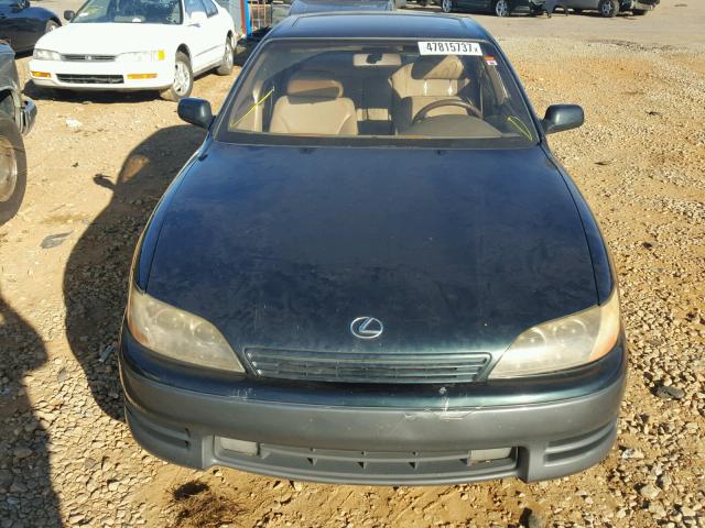 JT8GK13T5S0123461 - 1995 LEXUS ES 300 GREEN photo 9