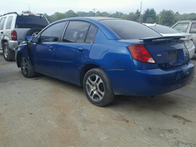 1G8AZ52F65Z166271 - 2005 SATURN ION LEVEL BLUE photo 3