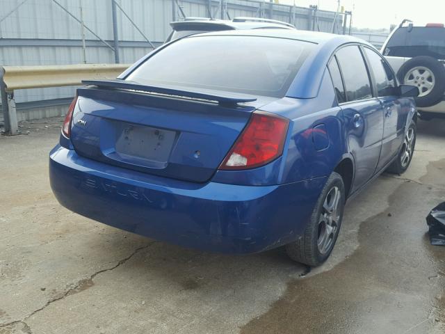 1G8AZ52F65Z166271 - 2005 SATURN ION LEVEL BLUE photo 4