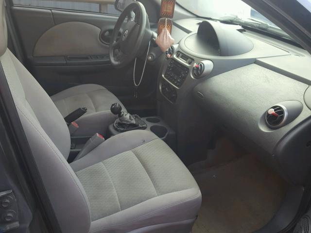 1G8AZ52F65Z166271 - 2005 SATURN ION LEVEL BLUE photo 5