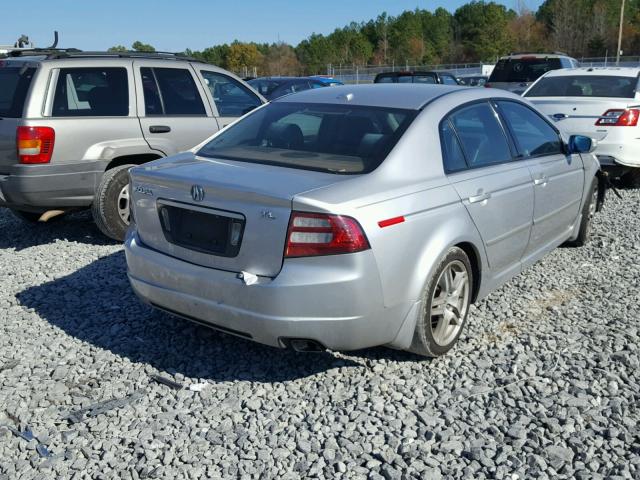 19UUA66228A007310 - 2008 ACURA TL SILVER photo 4