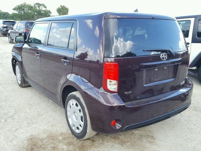 JTLZE4FE7FJ069410 - 2015 TOYOTA SCION XB იასამნისფერი ფოტო 3