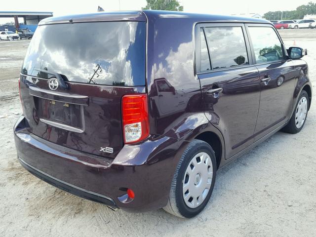 JTLZE4FE7FJ069410 - 2015 TOYOTA SCION XB იასამნისფერი ფოტო 4