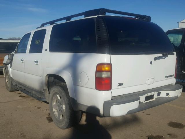 3GNFK16T13G240645 - 2003 CHEVROLET SUBURBAN K WHITE photo 3