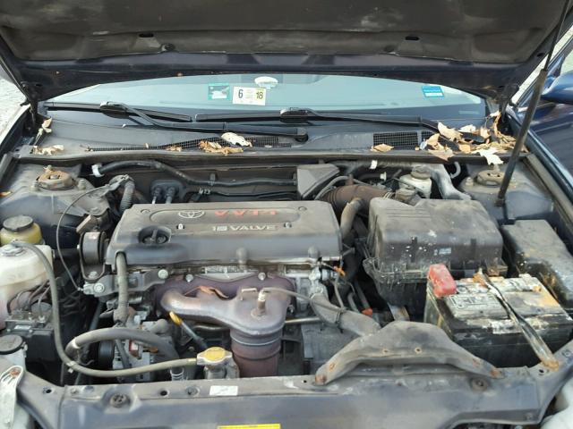 4T1BE32K35U417389 - 2005 TOYOTA CAMRY LE ლურჯი ფოტო 7