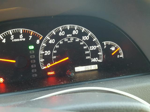 4T1BE32K35U417389 - 2005 TOYOTA CAMRY LE ლურჯი ფოტო 8