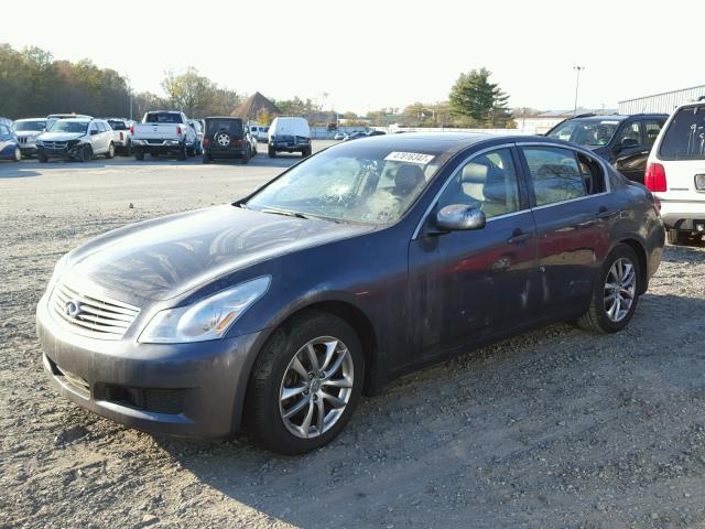 JNKBV61F98M258486 - 2008 INFINITI G35 GRAY photo 2