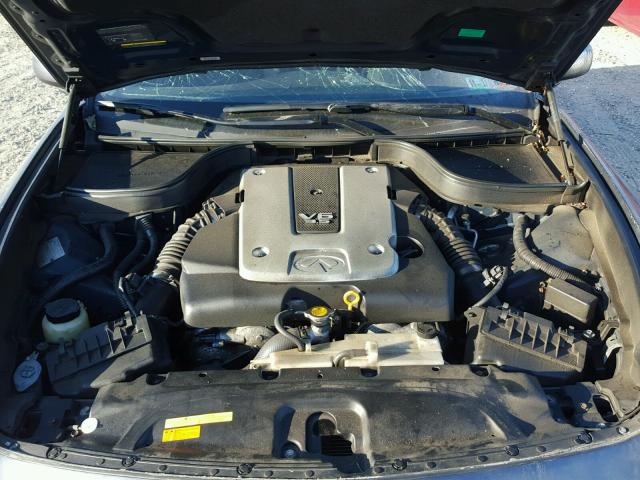 JNKBV61F98M258486 - 2008 INFINITI G35 GRAY photo 7