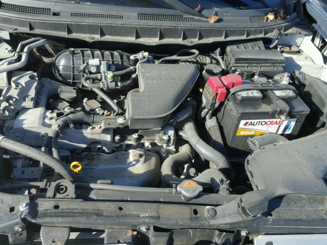 JN8AS58VX9W187354 - 2009 NISSAN ROGUE S SILVER photo 7