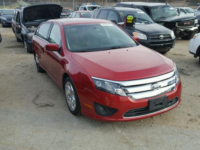 3FAHP0HA2AR305938 - 2010 FORD FUSION SE RED photo 1