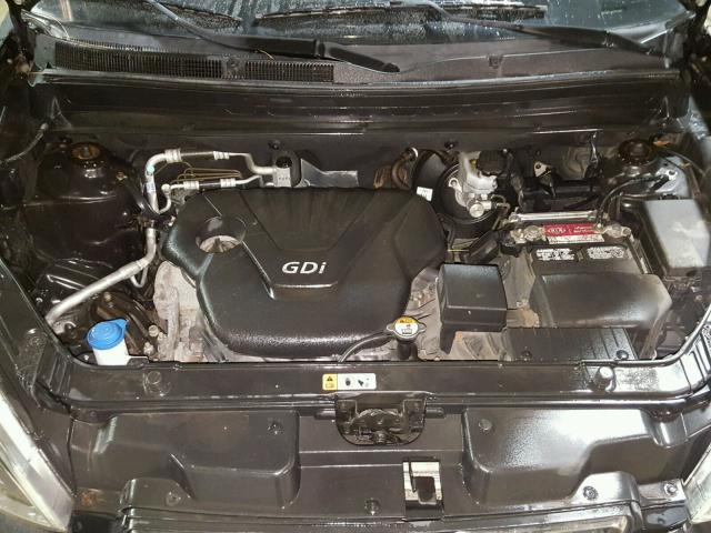 KNDJT2A52D7529853 - 2013 KIA SOUL BLACK photo 7