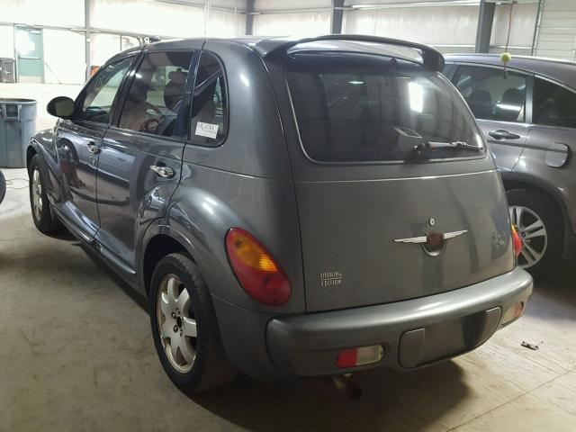 3C4FY58B24T301089 - 2004 CHRYSLER PT CRUISER GRAY photo 3