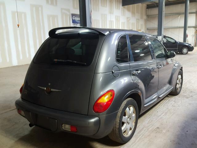 3C4FY58B24T301089 - 2004 CHRYSLER PT CRUISER GRAY photo 4