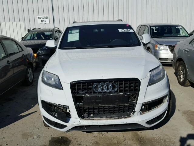 WA1DGAFE6CD009539 - 2012 AUDI Q7 PRESTIG WHITE photo 9