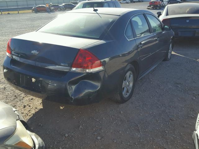 2G1WB5EK1A1169597 - 2010 CHEVROLET IMPALA LT CHARCOAL photo 4