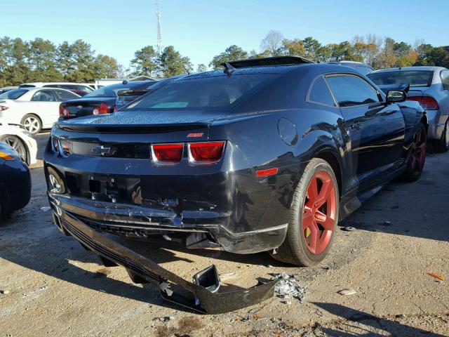 2G1FK1EJ8A9126263 - 2010 CHEVROLET CAMARO SS BLACK photo 4