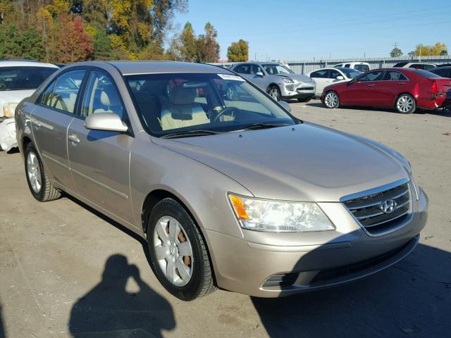 5NPET4AC2AH602321 - 2010 HYUNDAI SONATA GLS GOLD photo 1