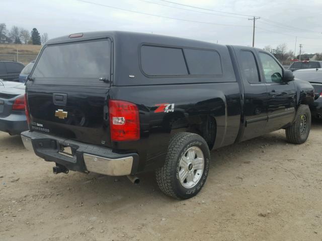 1GCRKSE34BZ241347 - 2011 CHEVROLET SILVERADO BLACK photo 4