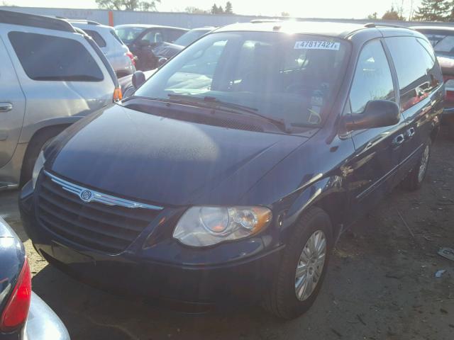 2A4GP44R26R861473 - 2006 CHRYSLER TOWN & COU 蓝色 照片 2