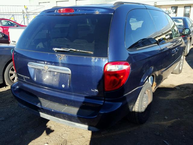 2A4GP44R26R861473 - 2006 CHRYSLER TOWN & COU 蓝色 照片 4