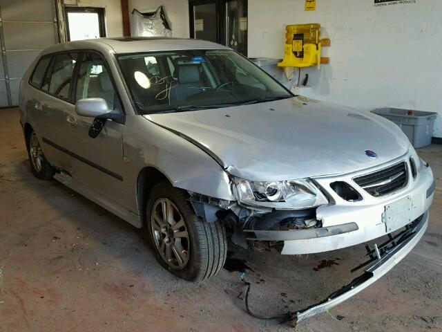 YS3FD59Y071119491 - 2007 SAAB 9-3 2.0T GRAY photo 1