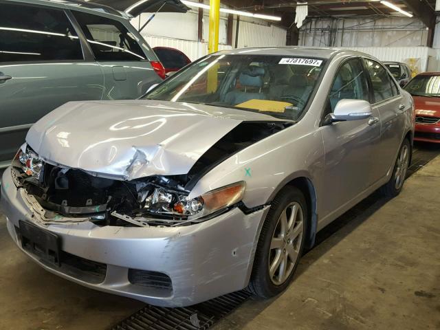 JH4CL96814C027507 - 2004 ACURA TSX SILVER photo 2