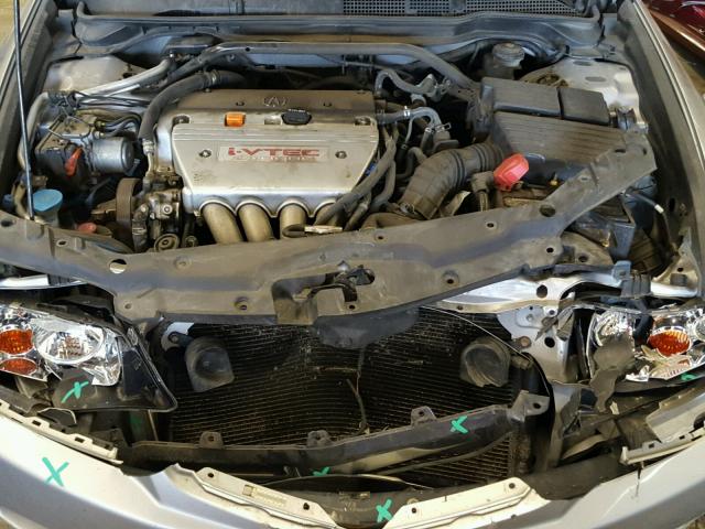 JH4CL96814C027507 - 2004 ACURA TSX SILVER photo 7