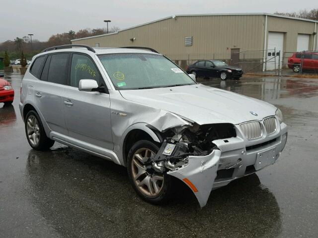 WBXPC934X8WJ16729 - 2008 BMW X3 3.0SI SILVER photo 1