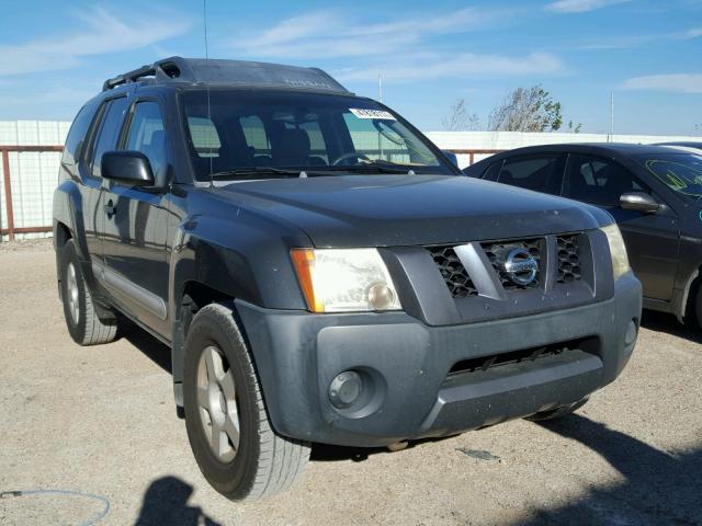 5N1AN08U25C655940 - 2005 NISSAN XTERRA OFF CHARCOAL photo 1