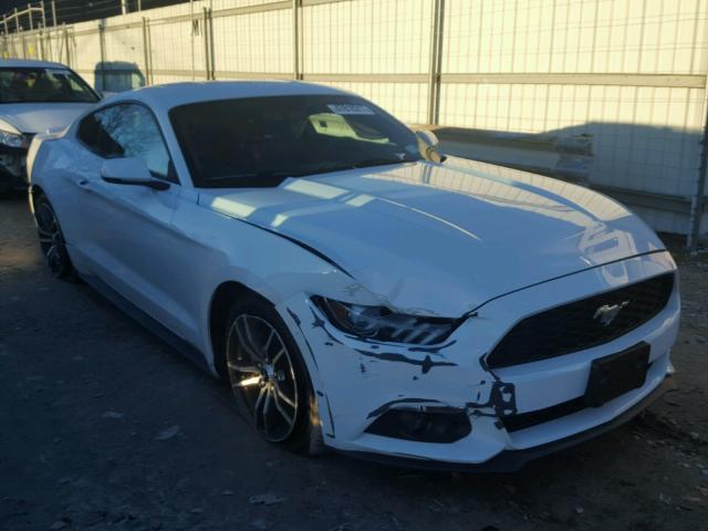 1FA6P8TH6H5294921 - 2017 FORD MUSTANG WHITE photo 1
