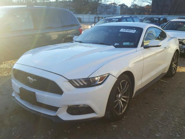 1FA6P8TH6H5294921 - 2017 FORD MUSTANG WHITE photo 2