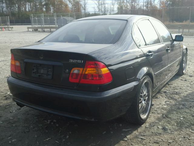 WBAEV33492KL68303 - 2002 BMW 325 I BLACK photo 4