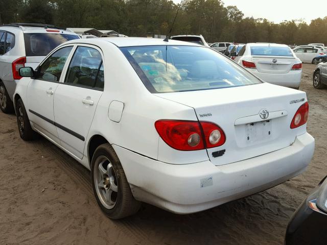 1NXBR32E97Z766557 - 2007 TOYOTA COROLLA CE WHITE photo 3