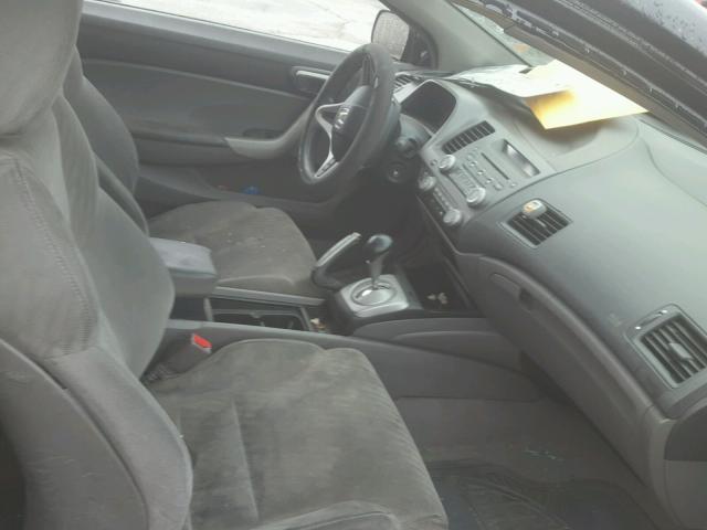 2HGFG12889H503526 - 2009 HONDA CIVIC EX შავი ფოტო 5