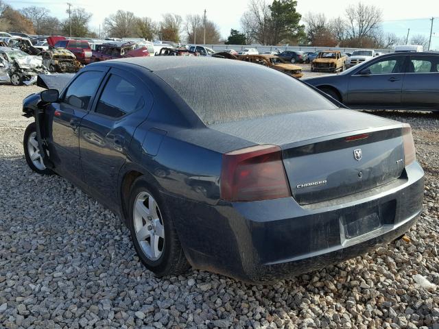 2B3KA43G07H779364 - 2007 DODGE CHARGER SE GRAY photo 3